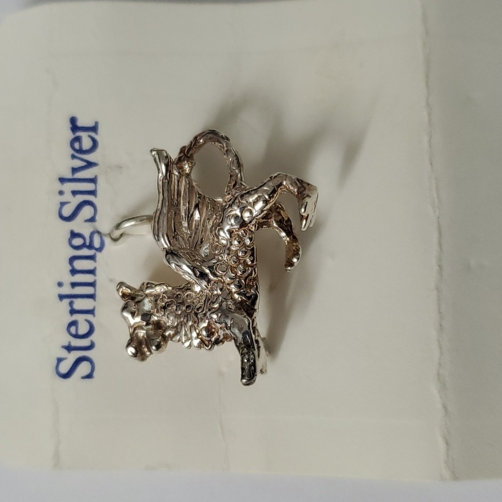 Sterling Silver 925 Chinese Dragon Pendant